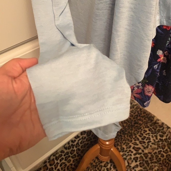 Wildfox Sweat light blue lightweight cardigan, new - Picture 5 of 12